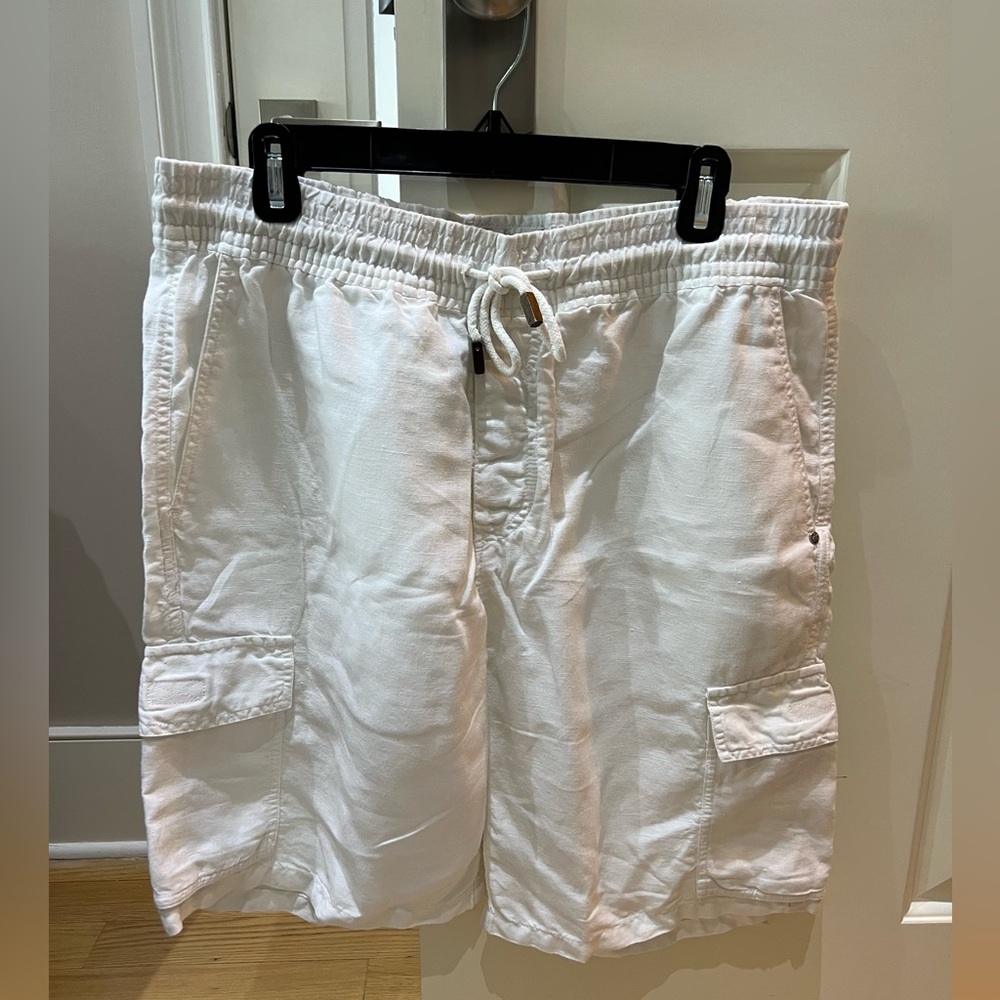 men’s vilberquin linen shorts